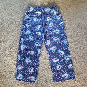Silky Snowman PJ pants